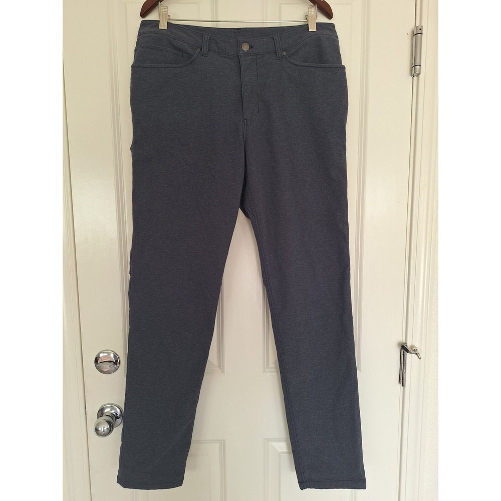 Lululemon Commission Pants Men's 34 Gray‎ Classic